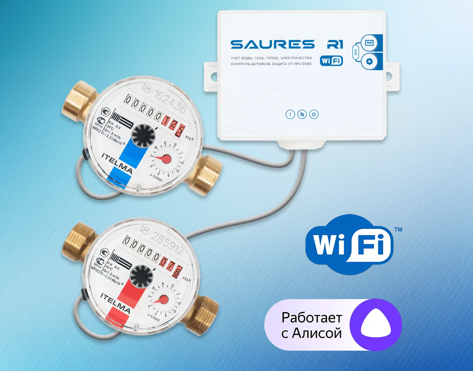 Saures - Интеллектуальные счетчики и системы защиты